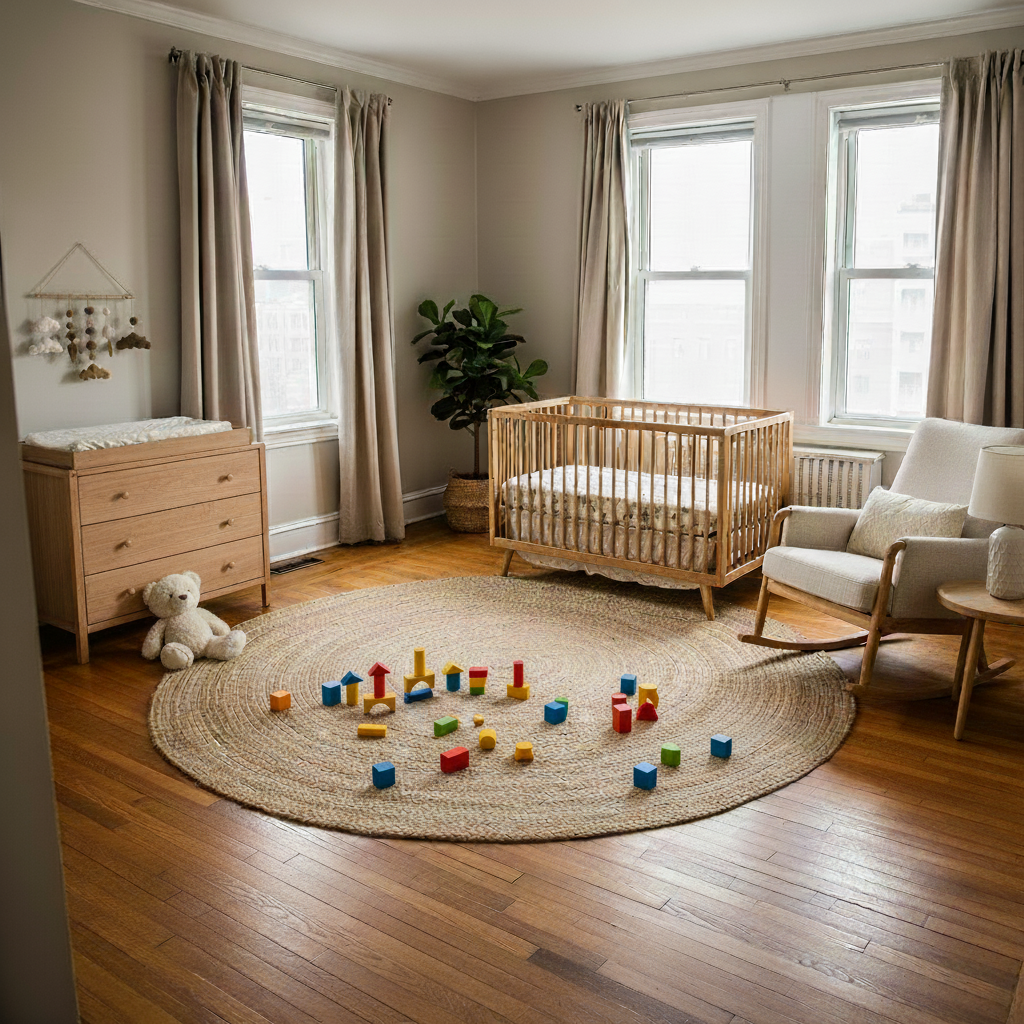 After Wooden Floor Room